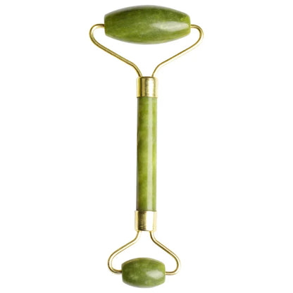 Zestaw 2 Sztuki Masażerów kwarcowych, Gua Sha Zielony, Do Twarzy