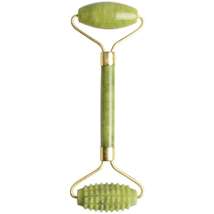 Zestaw 2 Sztuki Masażerów kwarcowych, Gua Sha Zielony, Do Twarzy